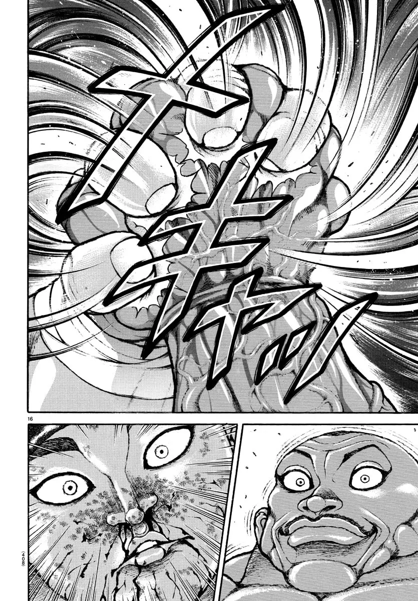 Baki Dou 2, chapter 140, page 16