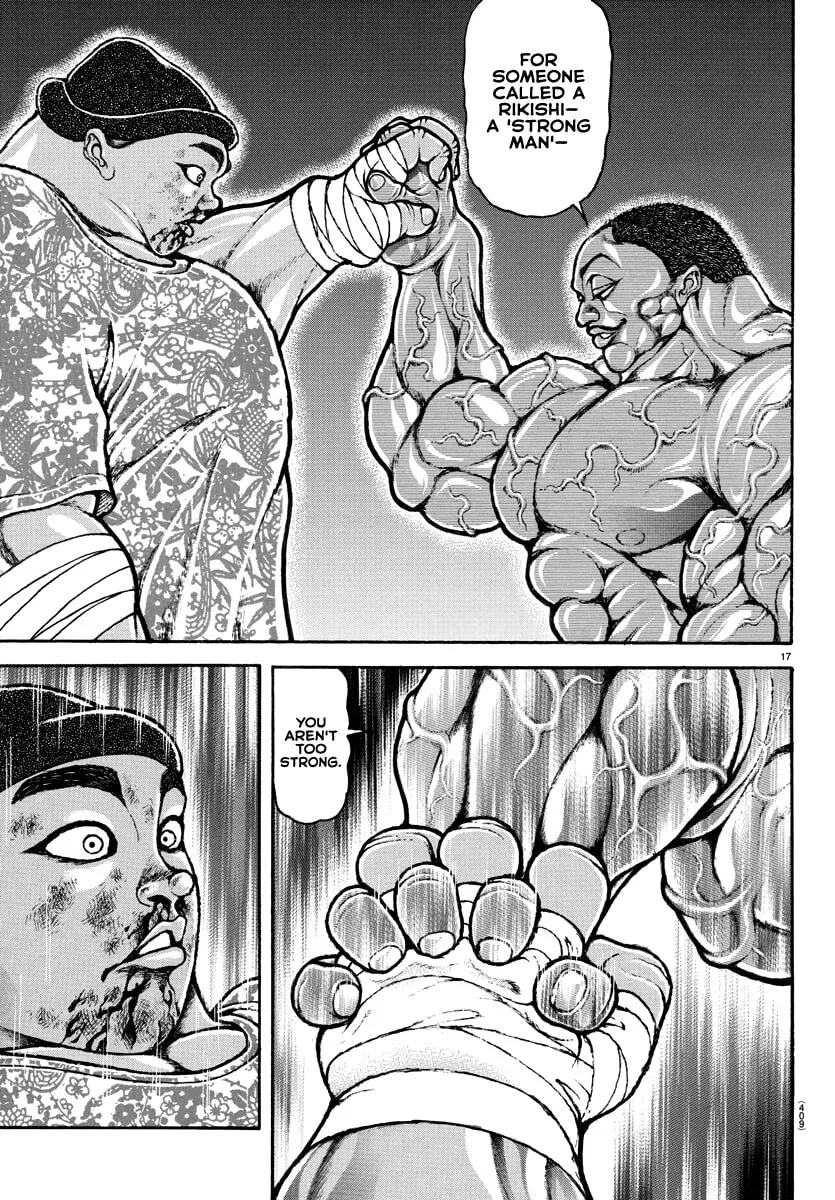 Baki Dou 2, chapter 140, page 17