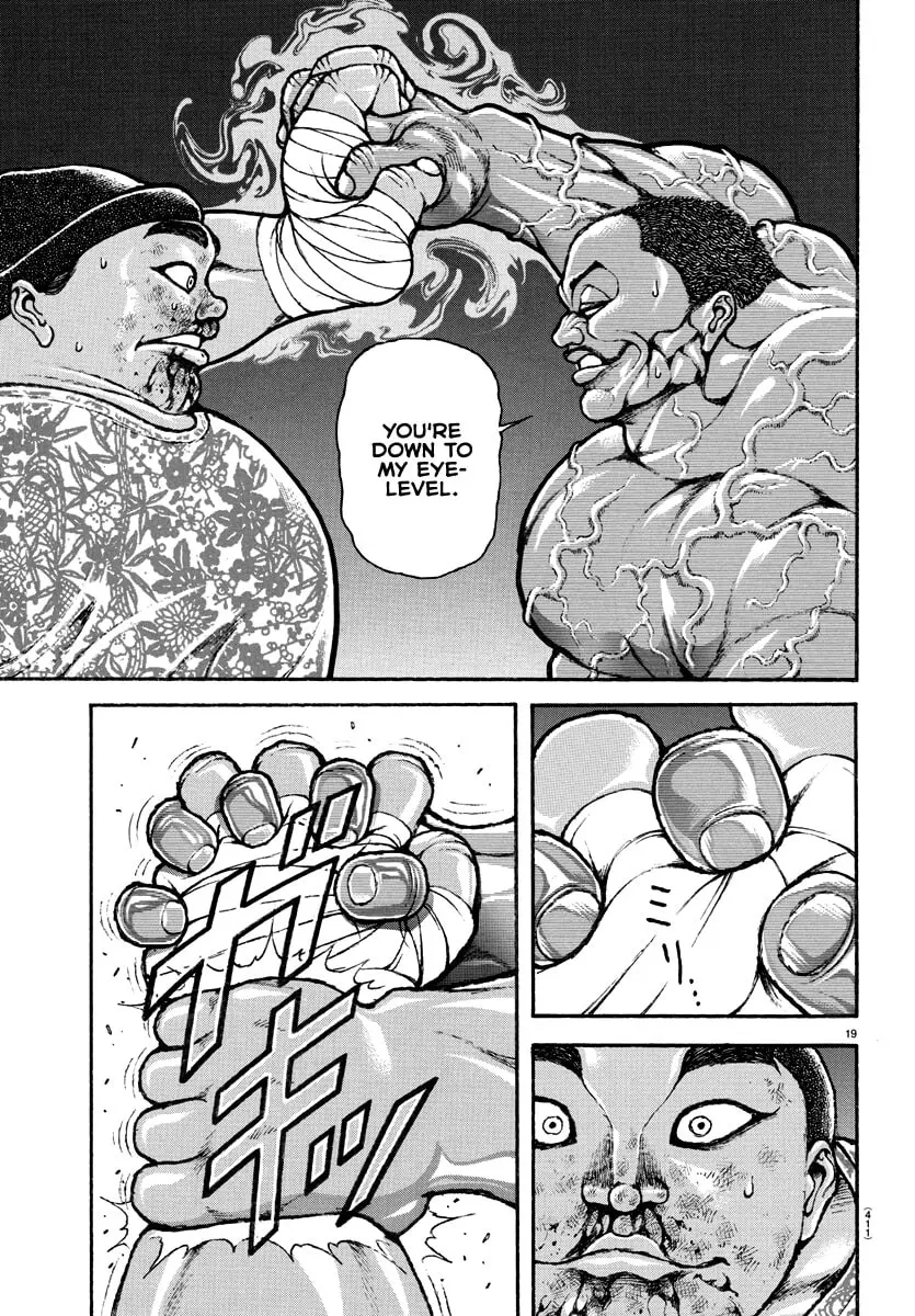 Baki Dou 2, chapter 140, page 19