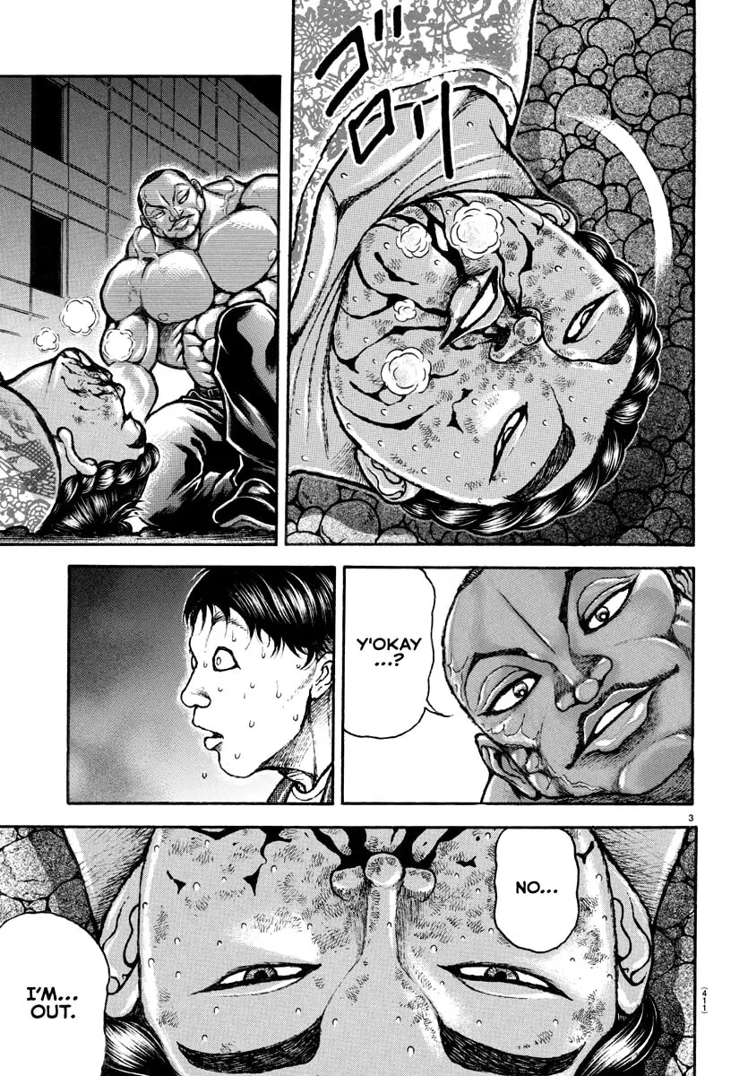 Baki Dou 2, chapter 144, page 3