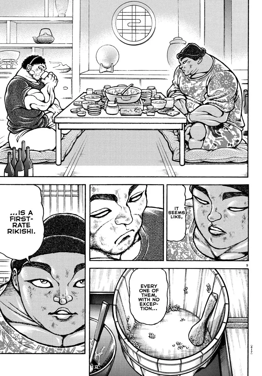 Baki Dou 2, chapter 144, page 9