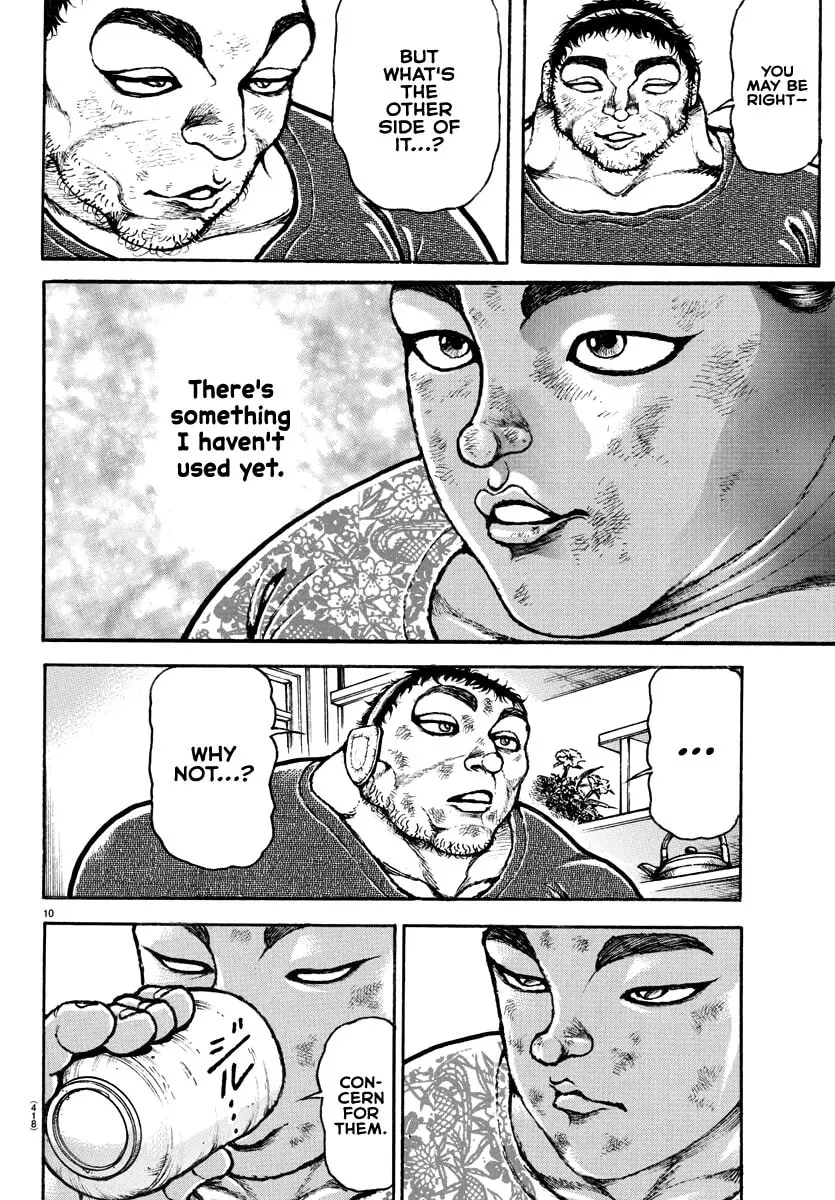 Baki Dou 2, chapter 144, page 10
