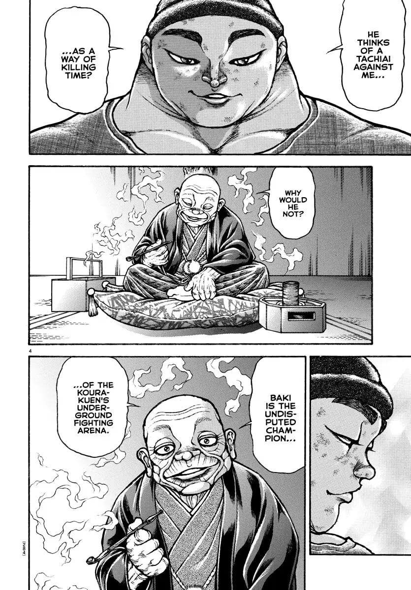Baki Dou 2, chapter 145, page 4