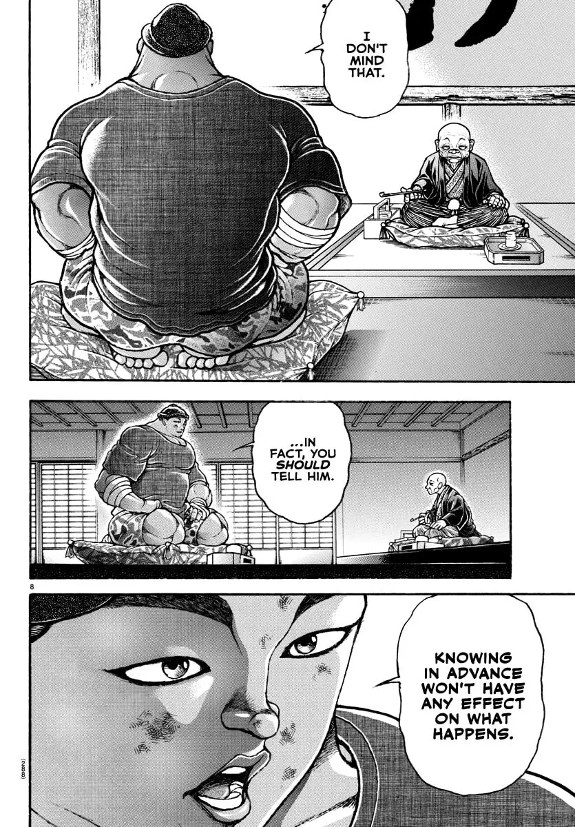 Baki Dou 2, chapter 145, page 8
