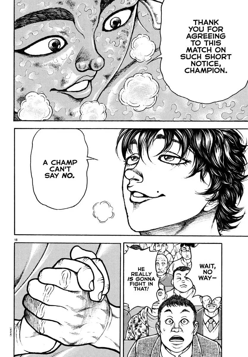 Baki Dou 2, chapter 146, page 17