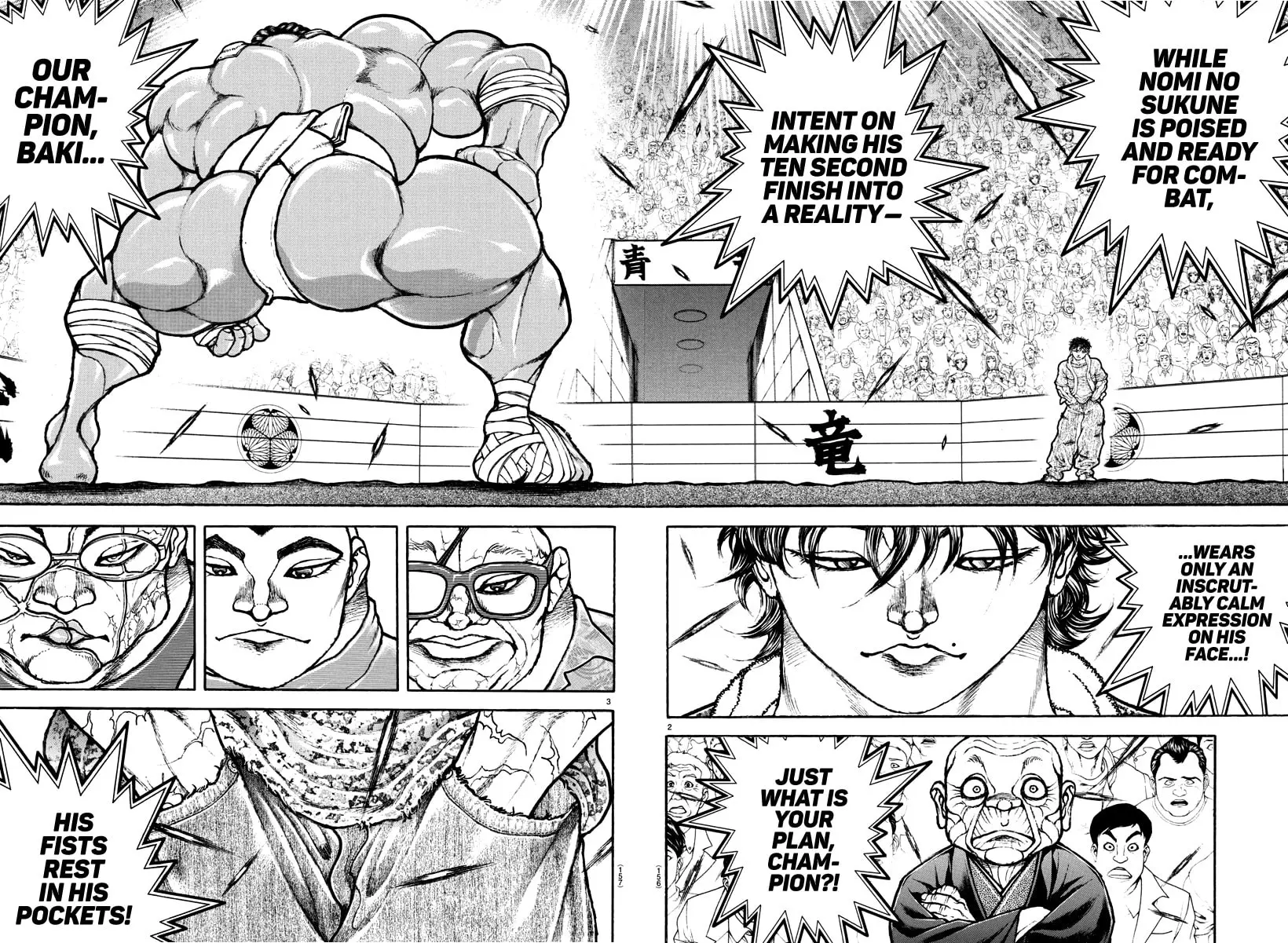 Baki Dou 2, chapter 147, page 3