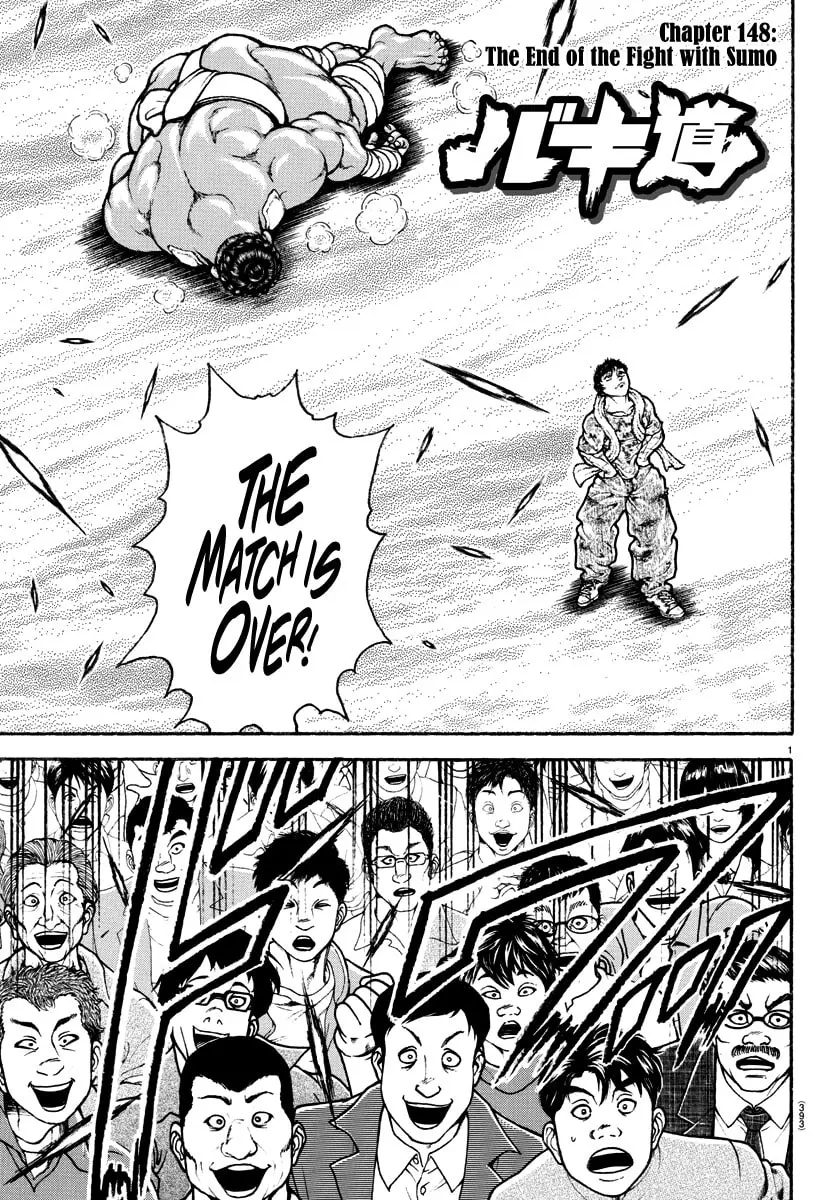 Baki Dou 2, chapter 148, page 1