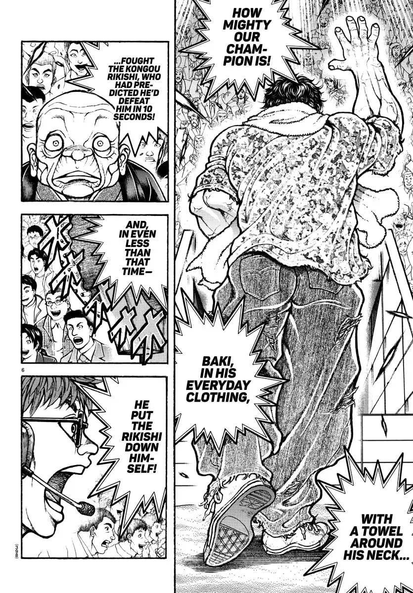 Baki Dou 2, chapter 148, page 6