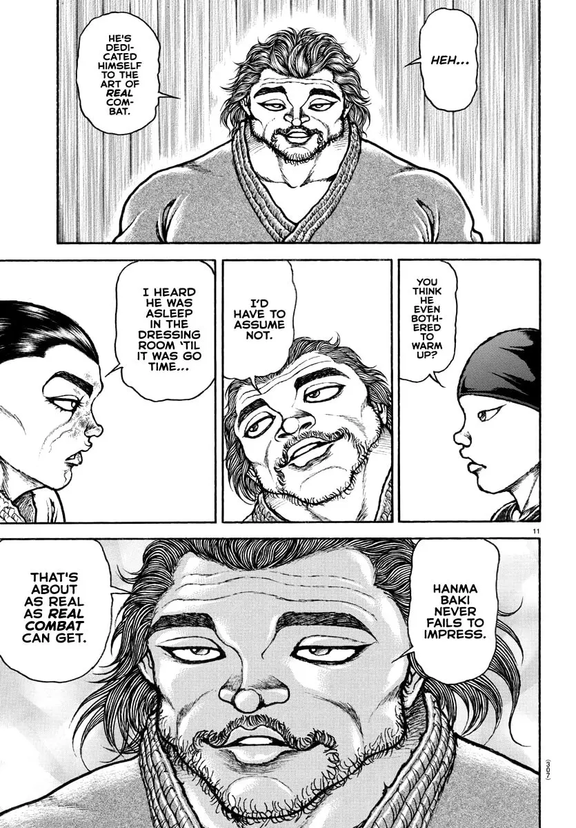 Baki Dou 2, chapter 149, page 11
