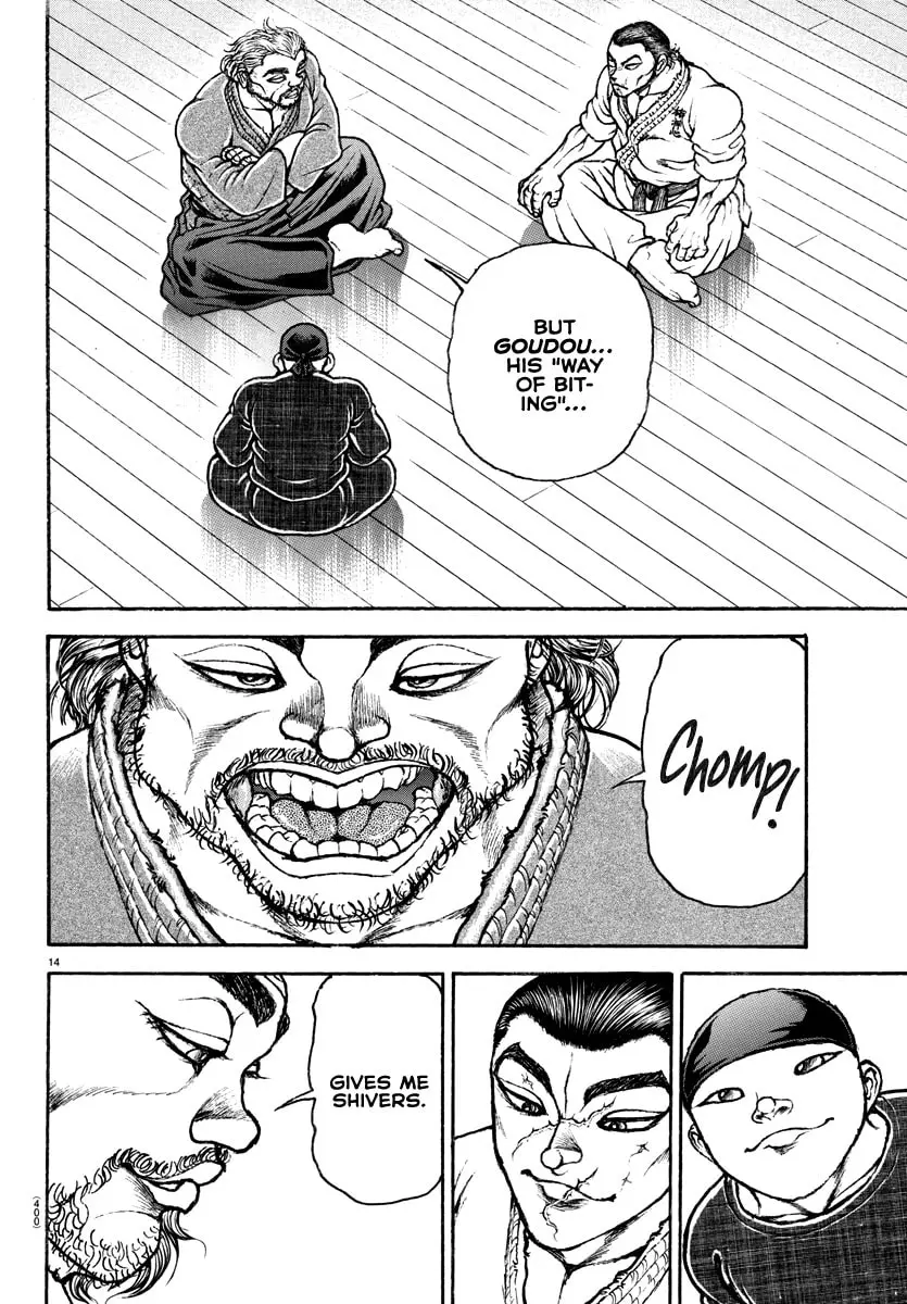 Baki Dou 2, chapter 150, page 14