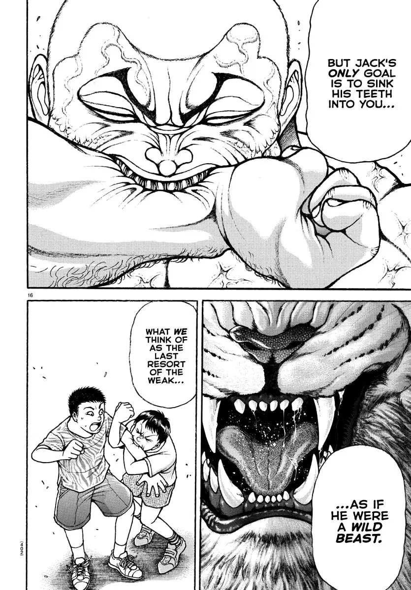 Baki Dou 2, chapter 150, page 16