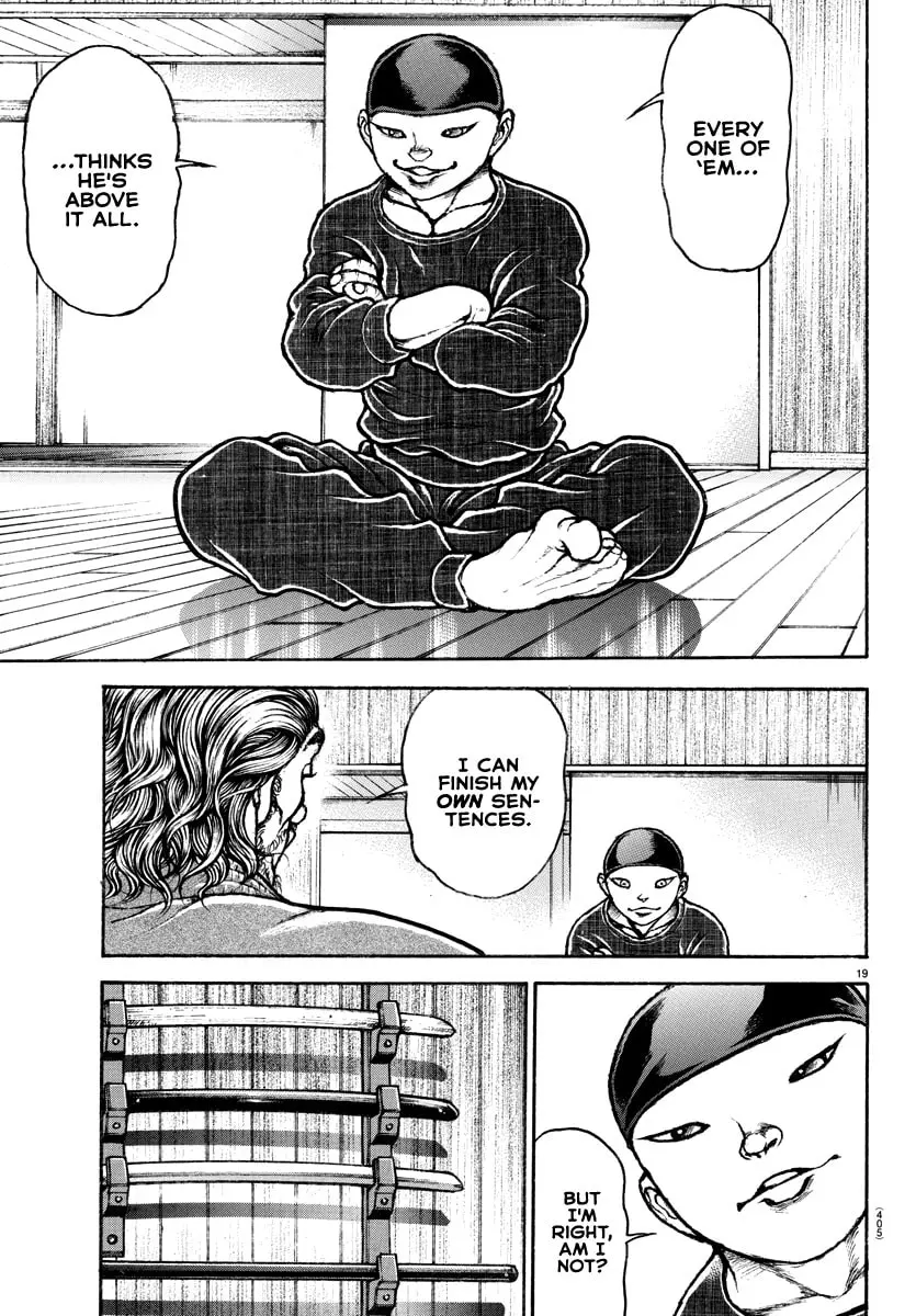 Baki Dou 2, chapter 150, page 19
