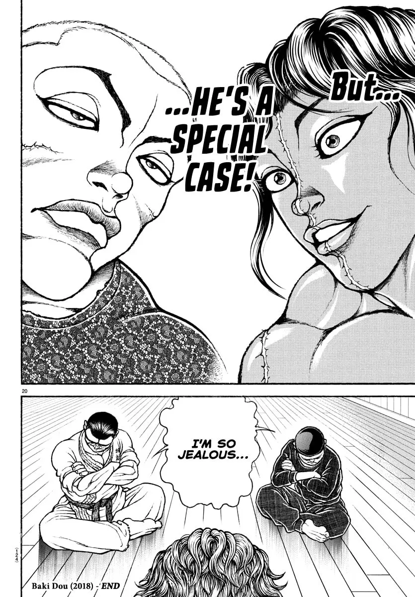 Baki Dou 2, chapter 151 END, page 21