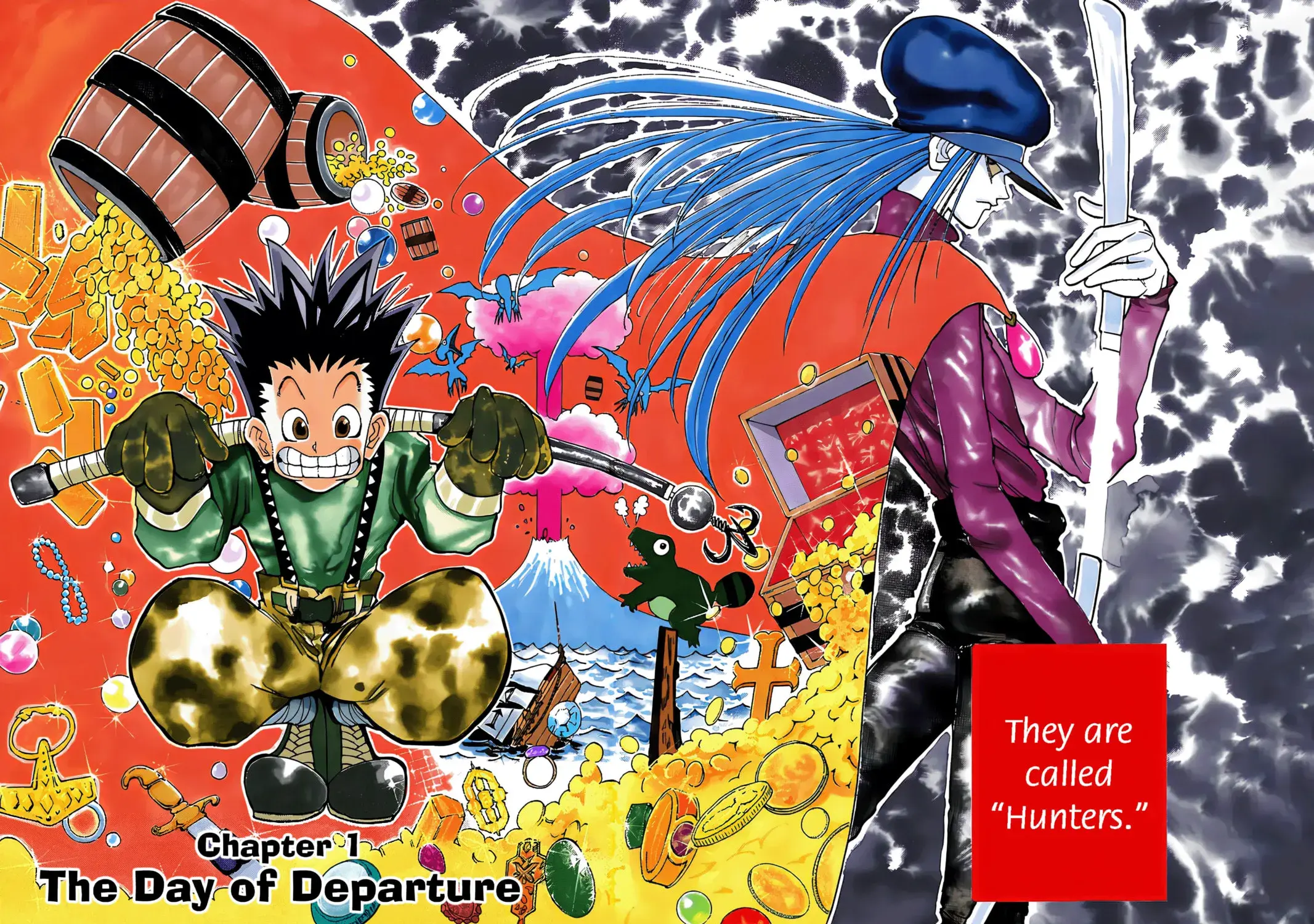 Hunter x Hunter Colored Manga, chapter 1, page 3