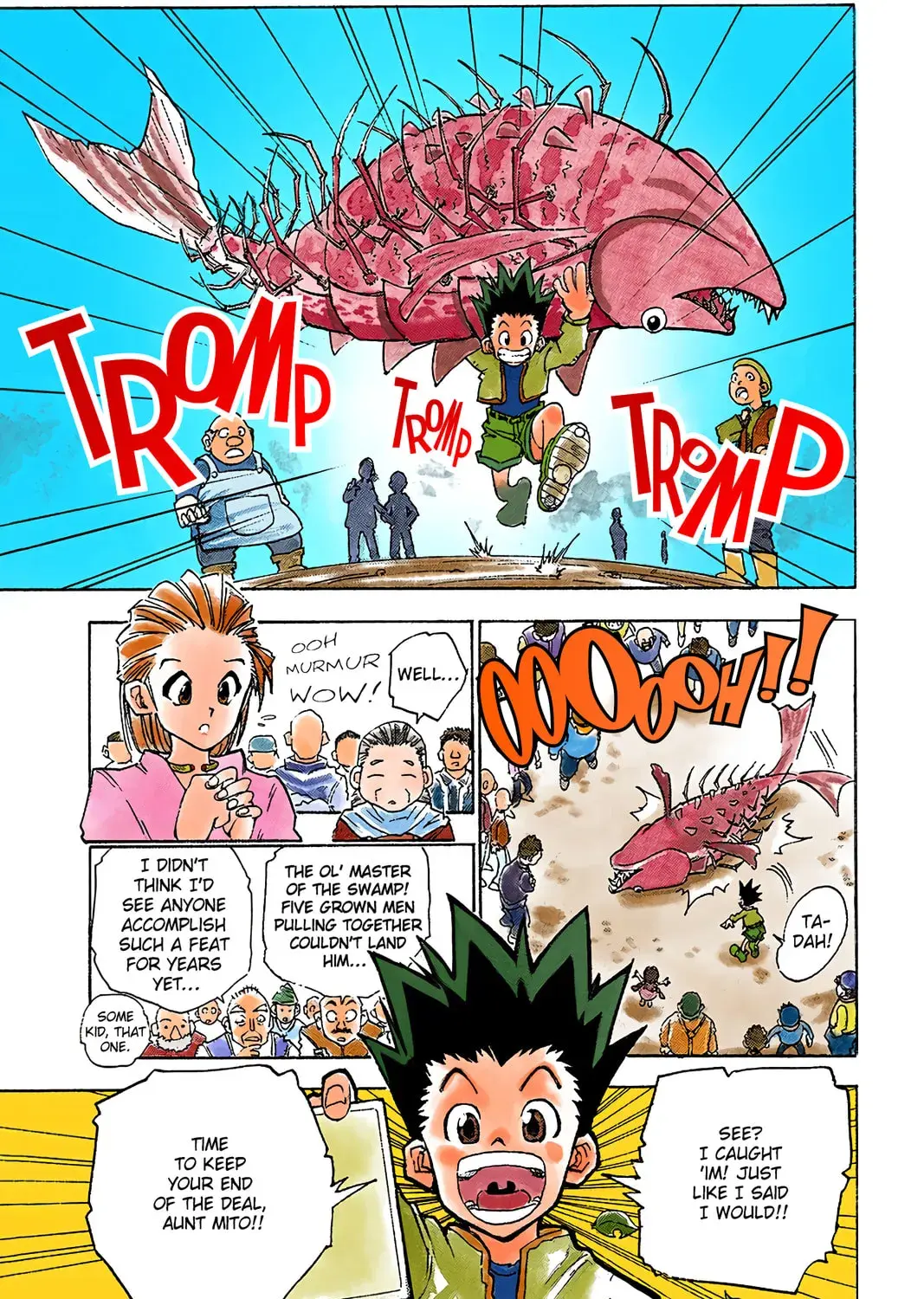Hunter x Hunter Colored Manga, chapter 1, page 15