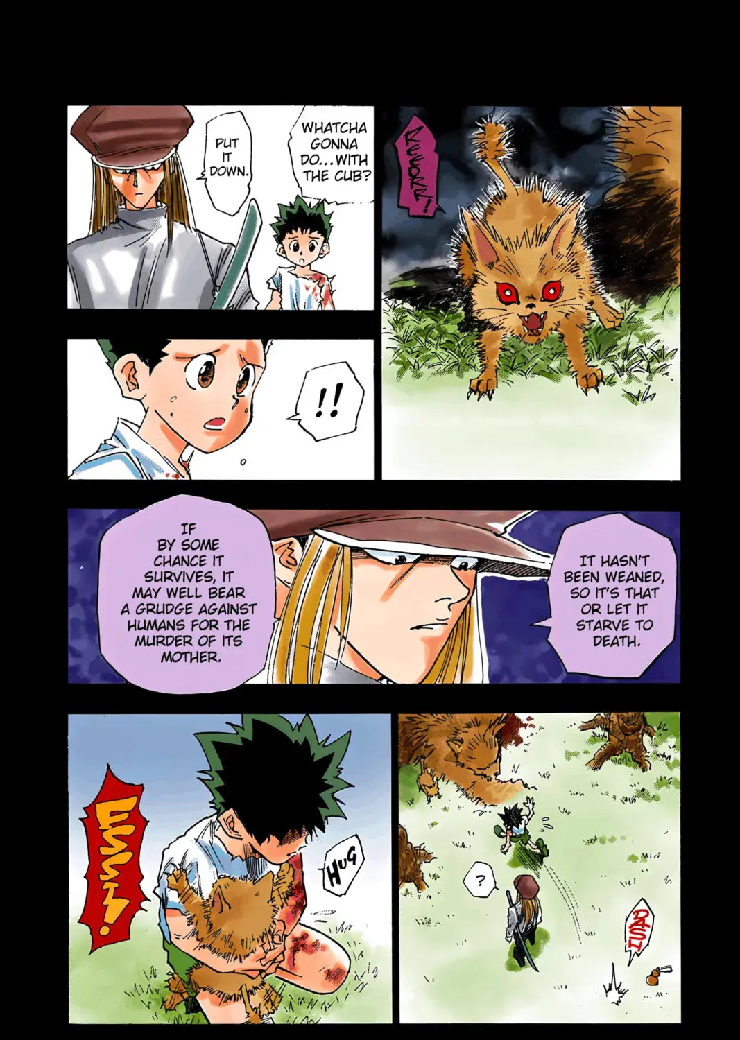 Hunter x Hunter Colored Manga, chapter 1, page 37