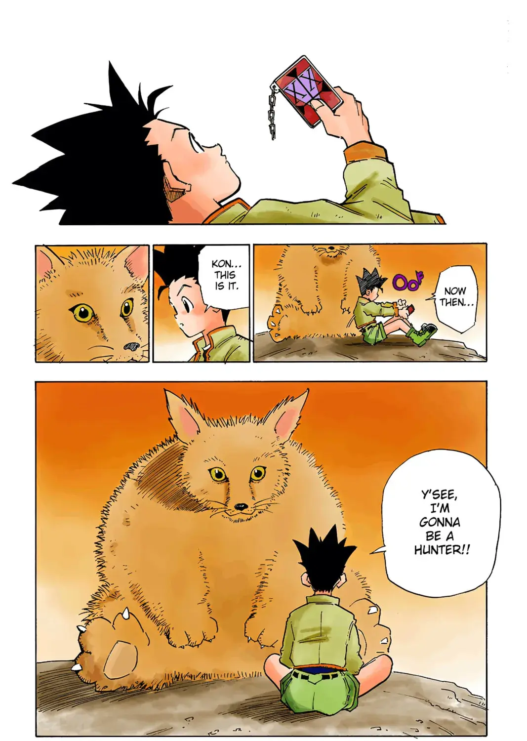 Hunter x Hunter Colored Manga, chapter 1, page 45