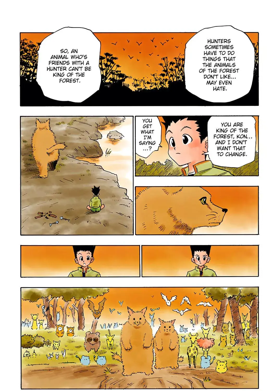 Hunter x Hunter Colored Manga, chapter 1, page 47