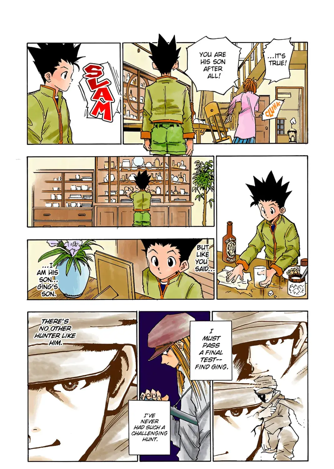 Hunter x Hunter Colored Manga, chapter 1, page 55