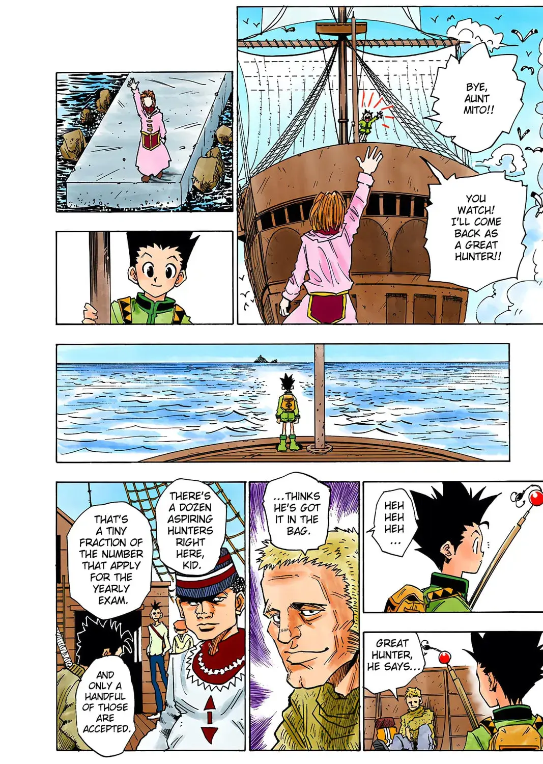 Hunter x Hunter Colored Manga, chapter 1, page 61