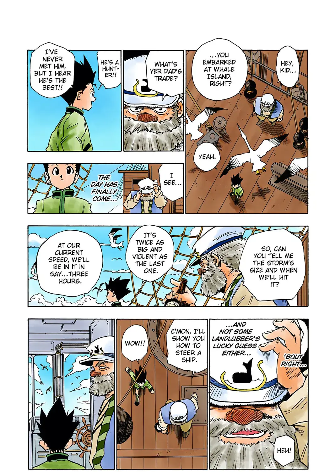 Hunter x Hunter Colored Manga, chapter 2, page 15