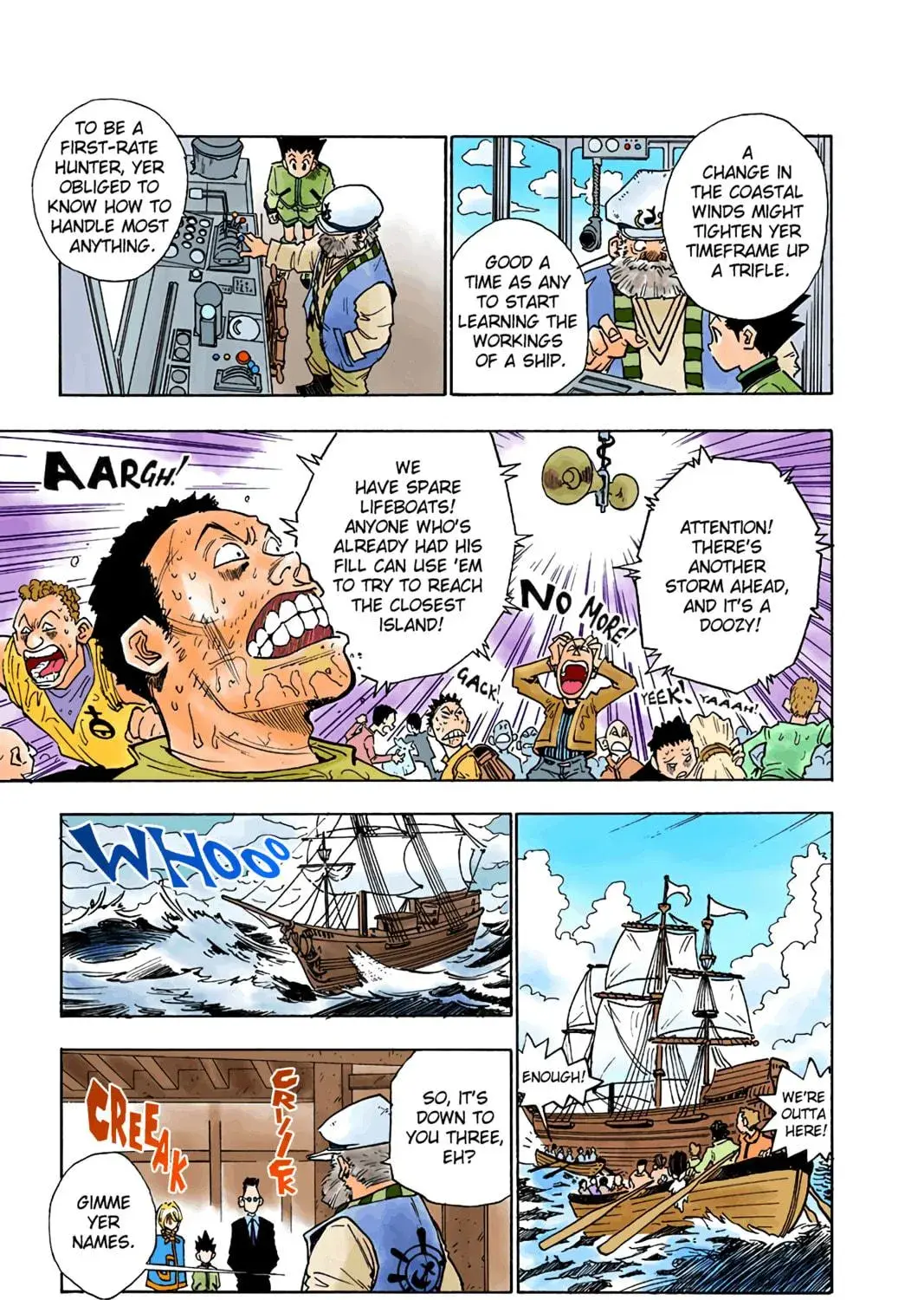 Hunter x Hunter Colored Manga, chapter 2, page 17
