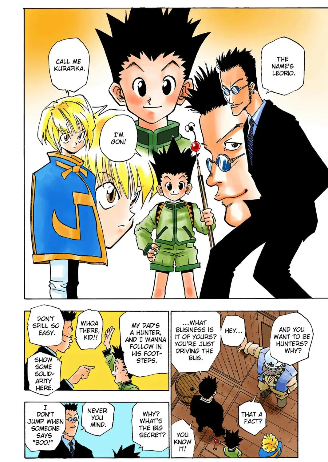 Hunter x Hunter Colored Manga, chapter 2, page 19