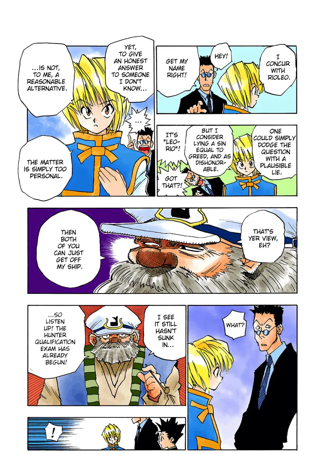 Hunter x Hunter Colored Manga, chapter 2, page 21