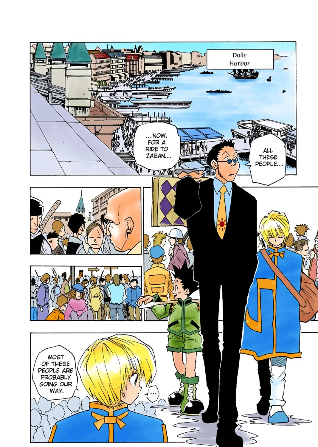 Hunter x Hunter Colored Manga, chapter 3, page 3