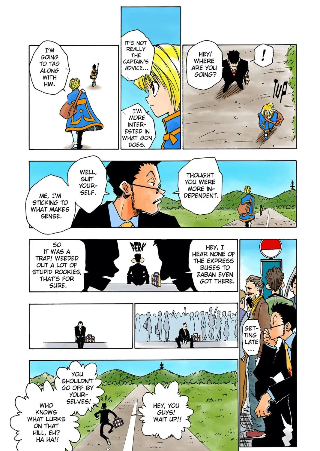 Hunter x Hunter Colored Manga, chapter 3, page 9