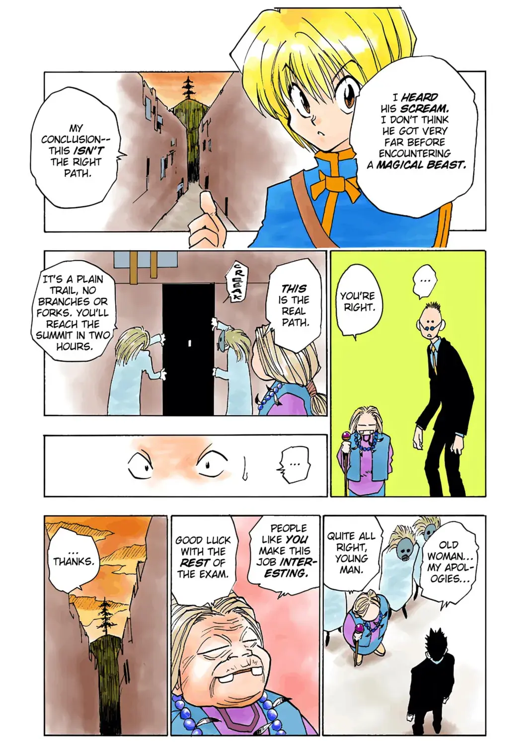 Hunter x Hunter Colored Manga, chapter 3, page 33