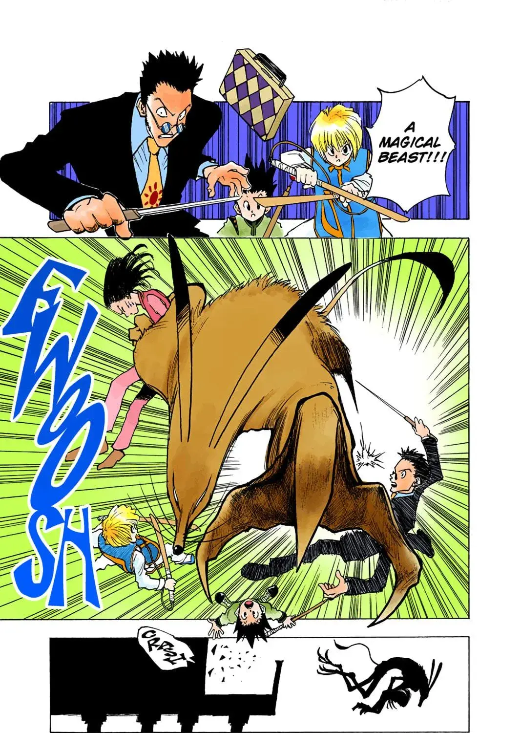 Hunter x Hunter Colored Manga, chapter 4, page 9