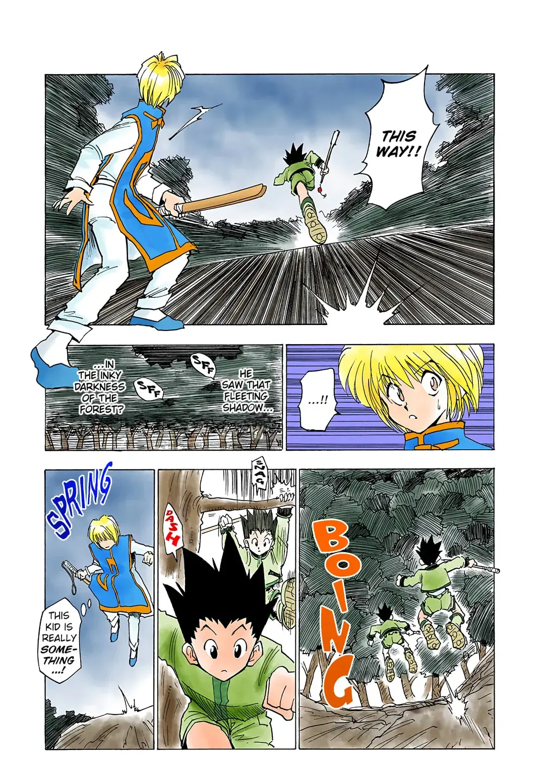 Hunter x Hunter Colored Manga, chapter 4, page 13