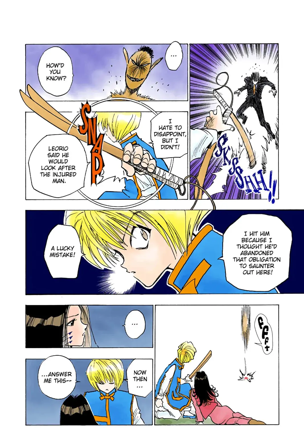 Hunter x Hunter Colored Manga, chapter 4, page 27