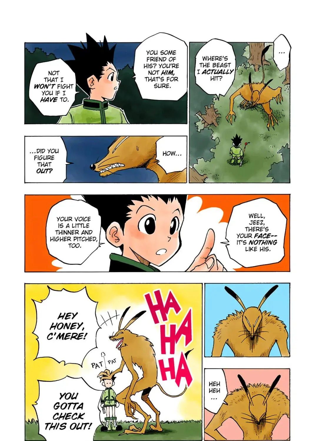 Hunter x Hunter Colored Manga, chapter 4, page 35