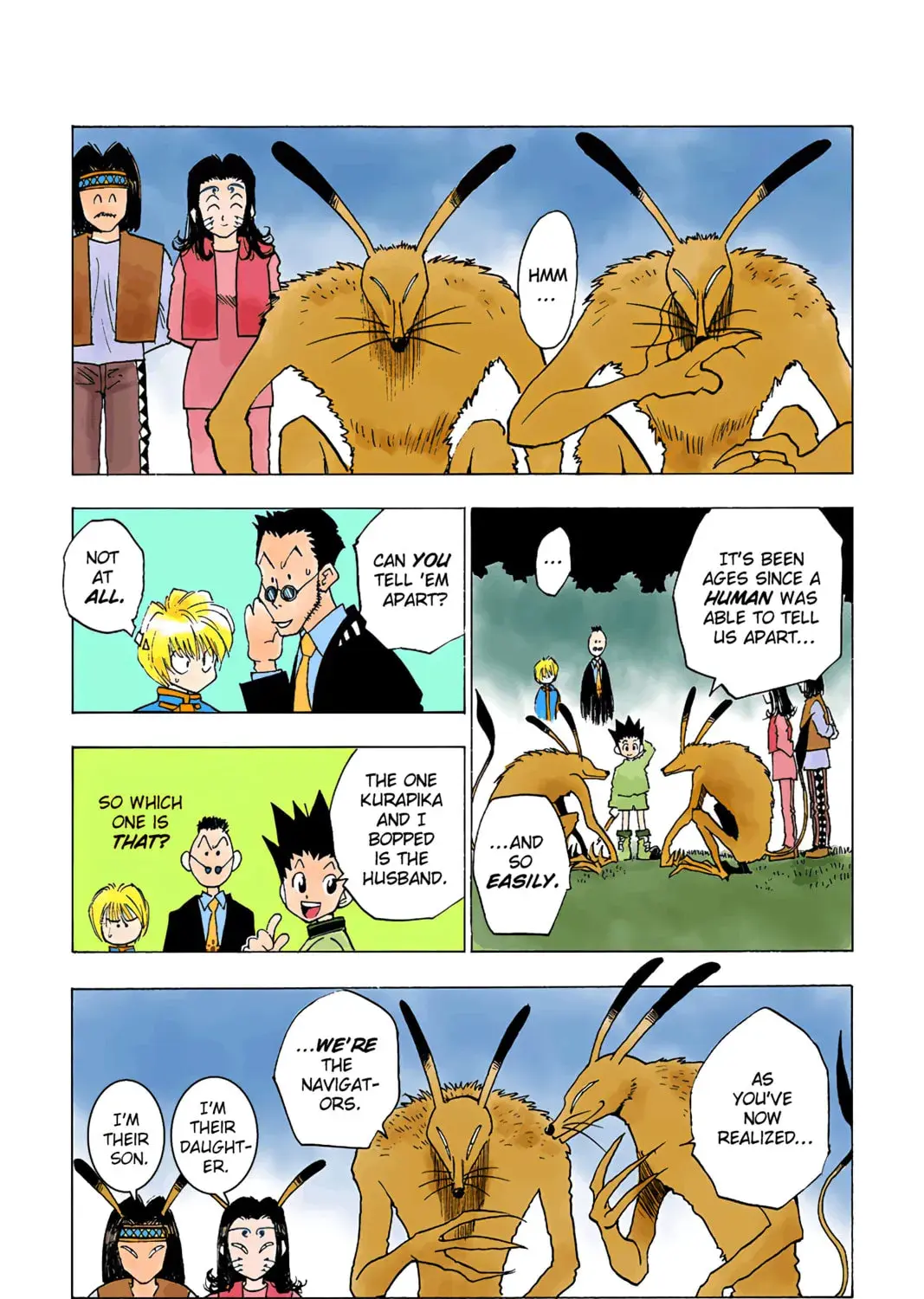 Hunter x Hunter Colored Manga, chapter 4, page 37