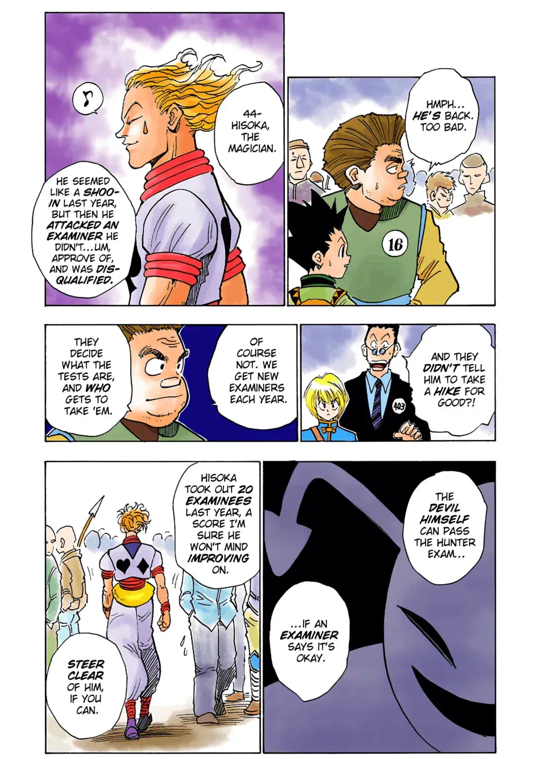 Hunter x Hunter Colored Manga, chapter 5, page 31