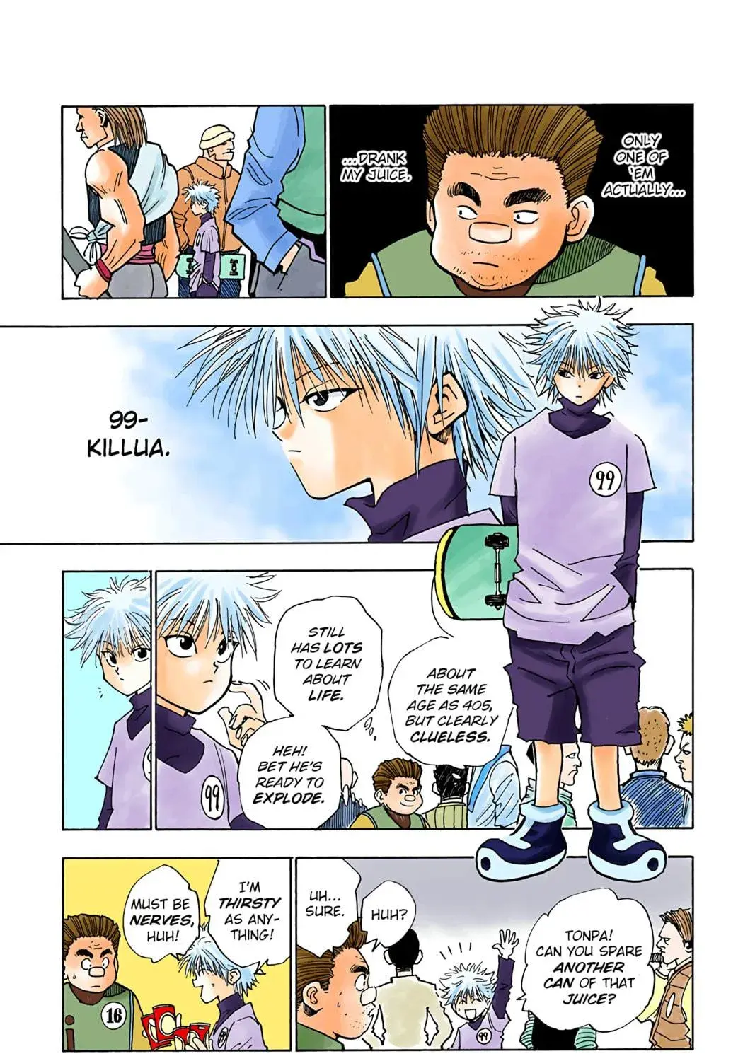 Hunter x Hunter Colored Manga, chapter 6, page 9