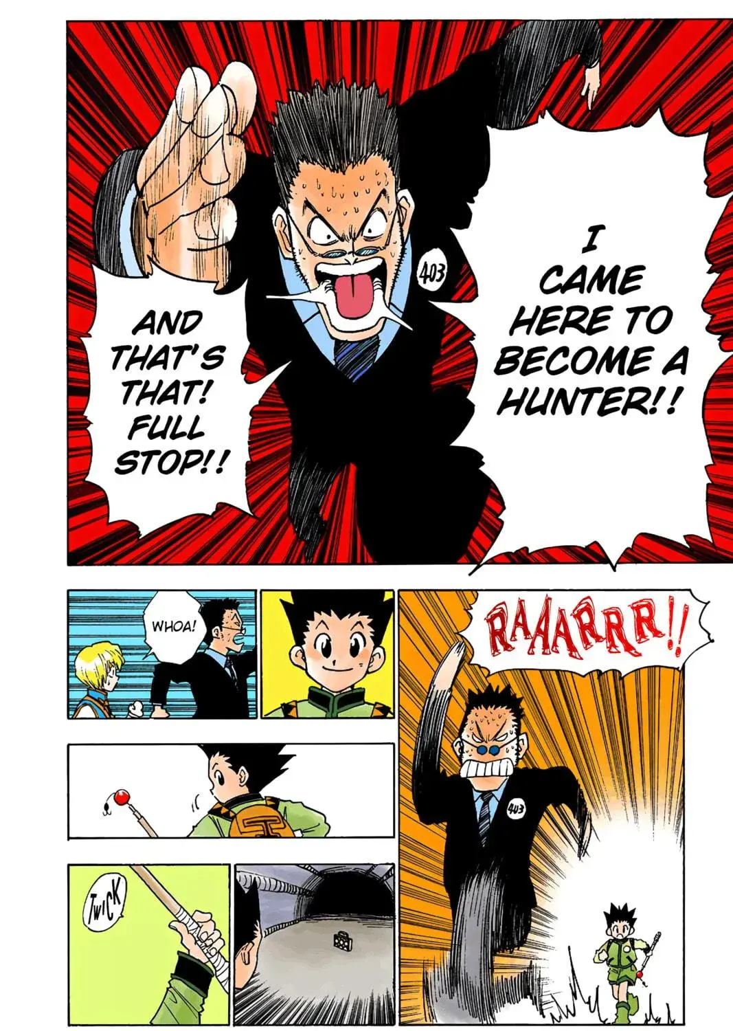Hunter x Hunter Colored Manga, chapter 6, page 35
