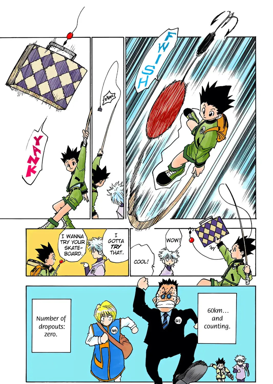 Hunter x Hunter Colored Manga, chapter 6, page 37