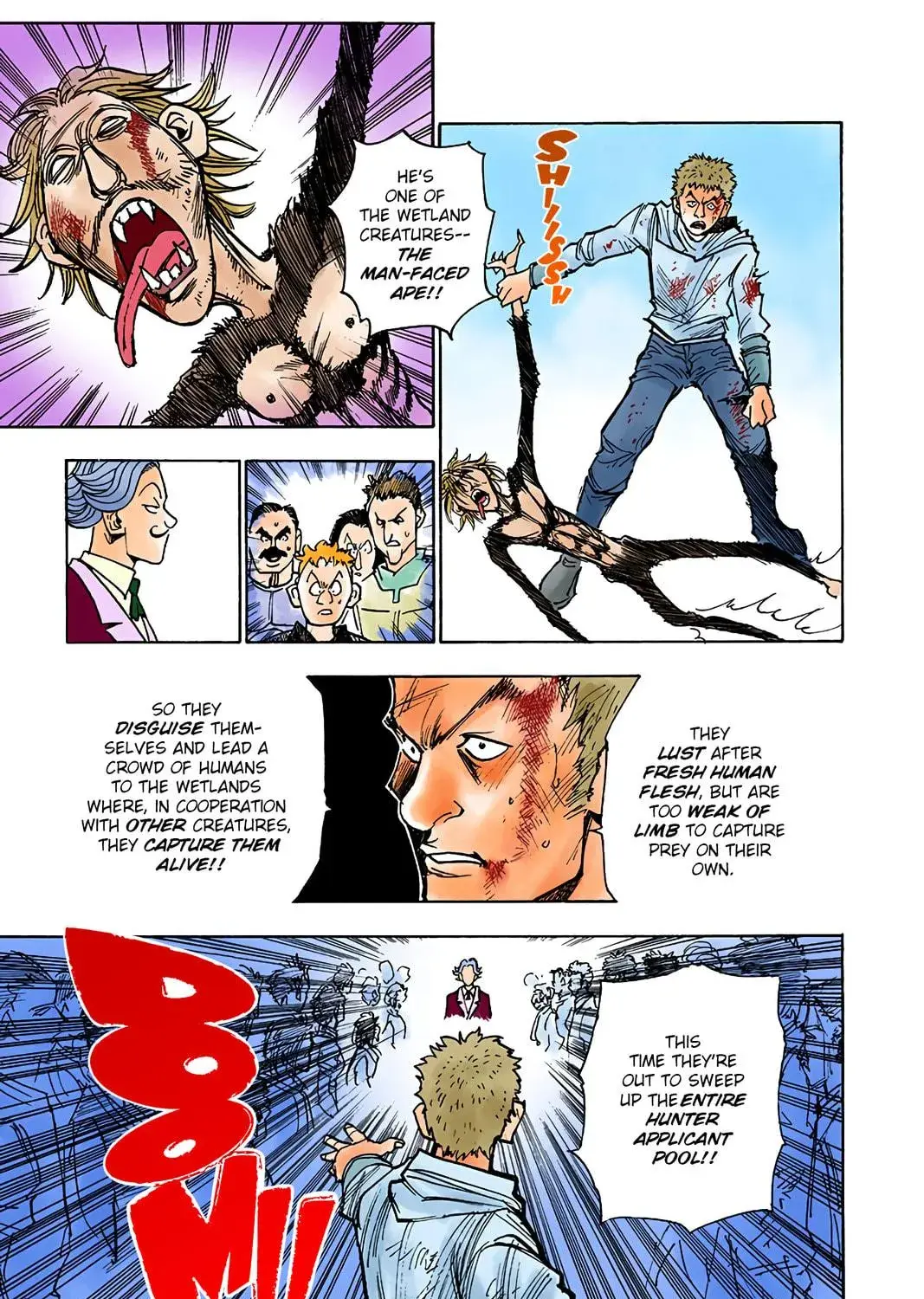 Hunter x Hunter Colored Manga, chapter 8, page 9