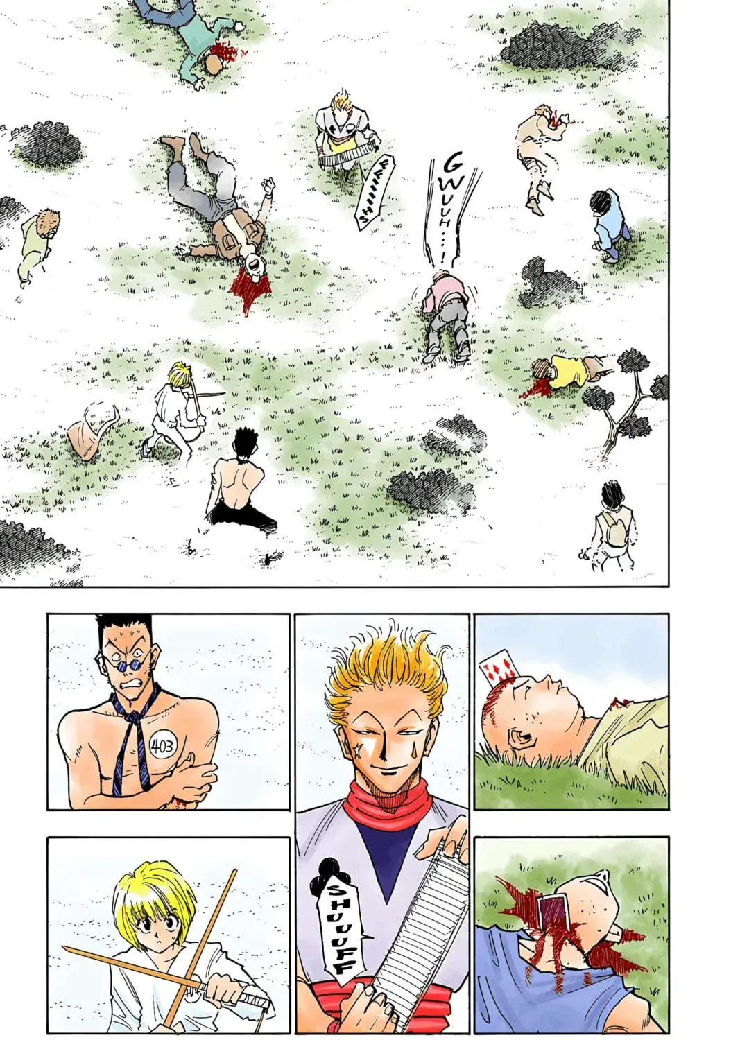 Hunter x Hunter Colored Manga, chapter 9, page 5