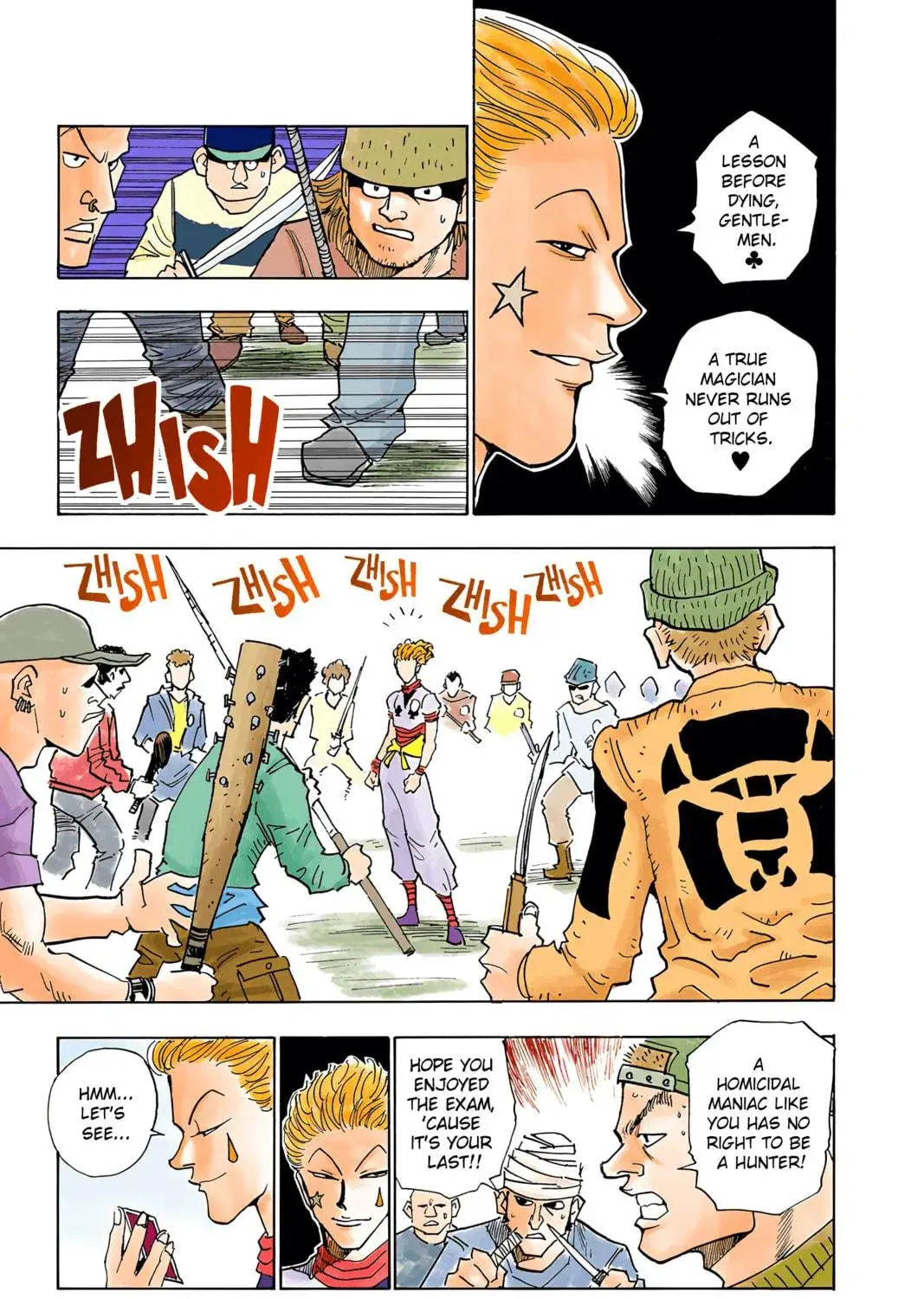 Hunter x Hunter Colored Manga, chapter 9, page 9