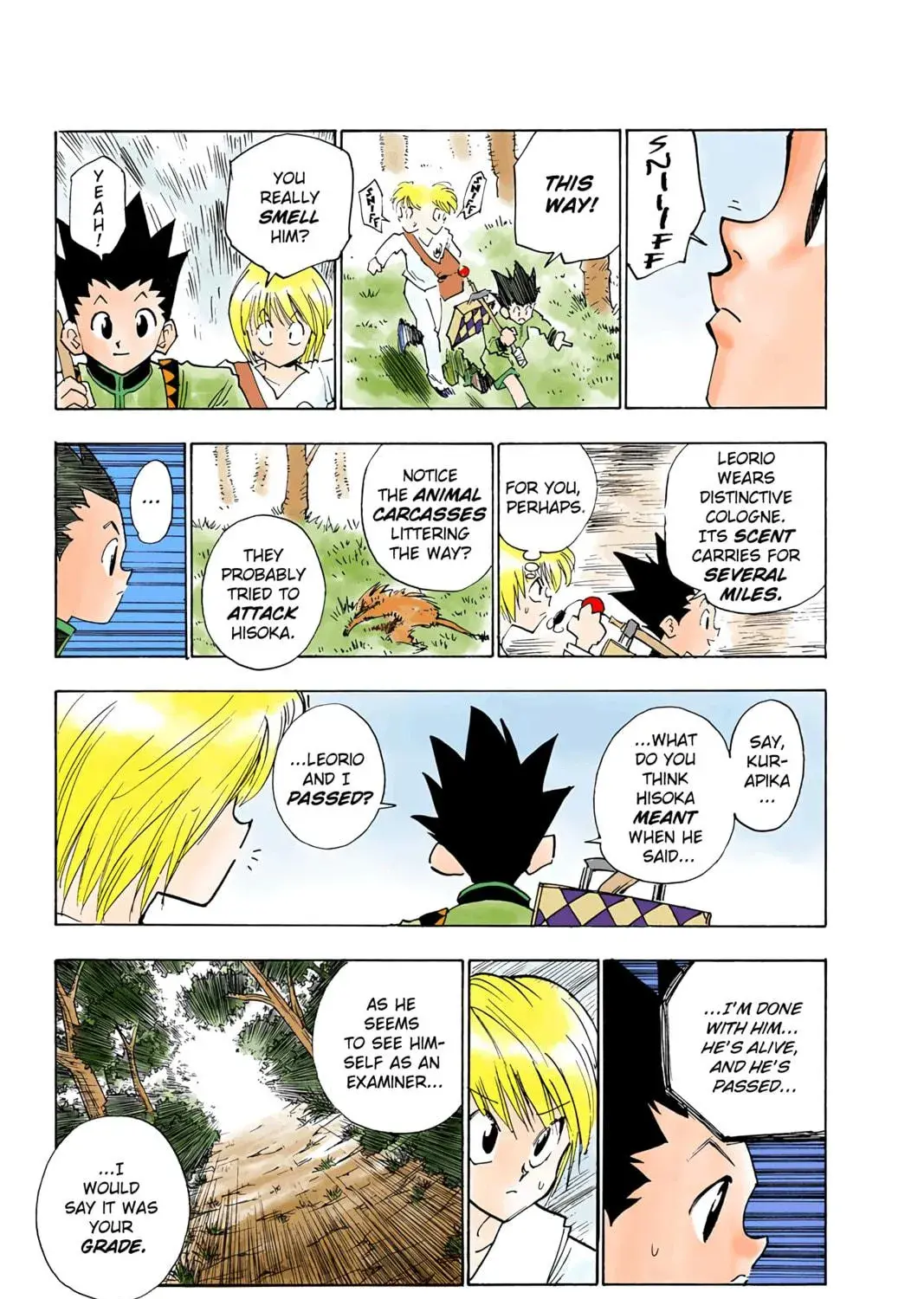 Hunter x Hunter Colored Manga, chapter 10, page 5