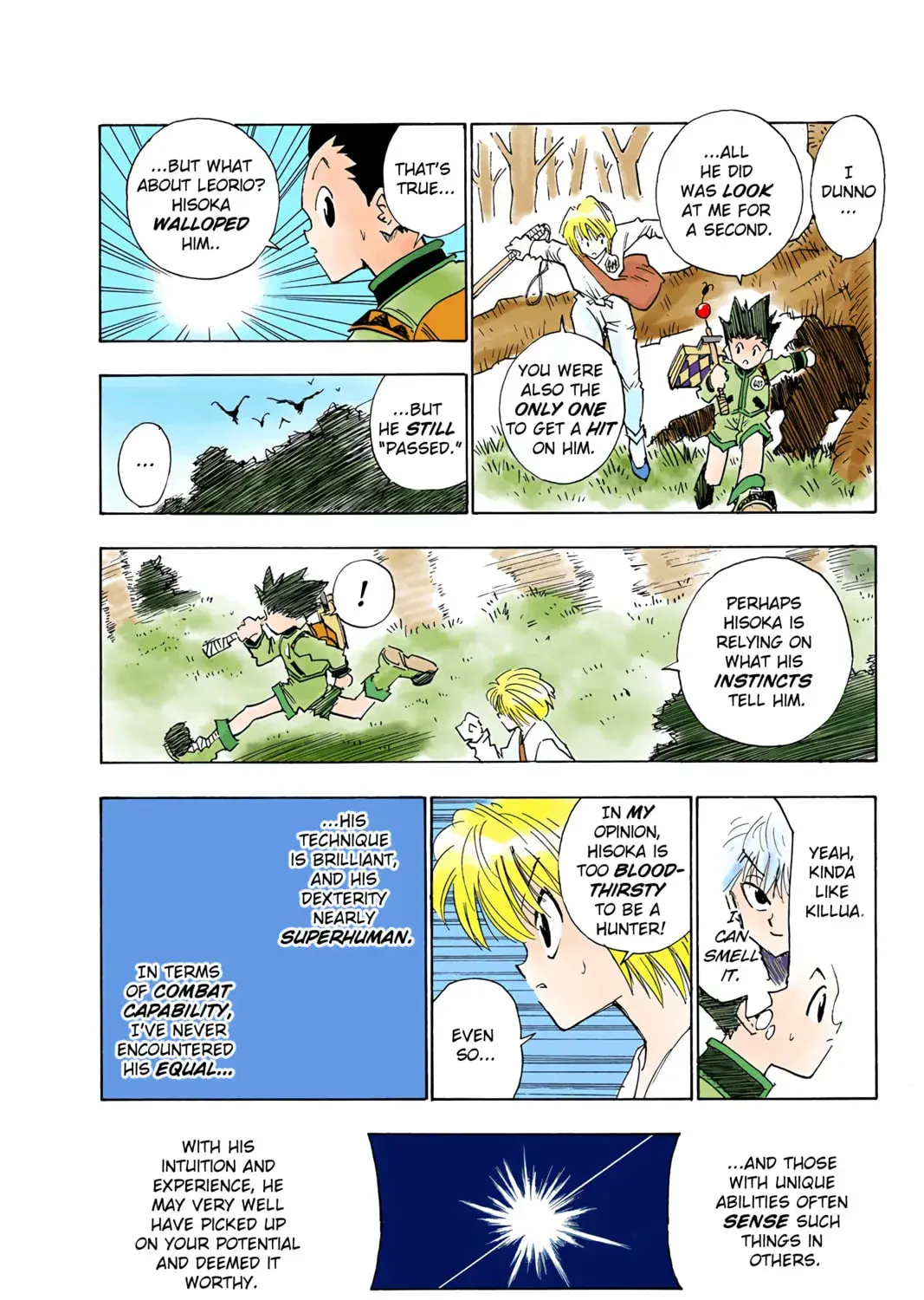 Hunter x Hunter Colored Manga, chapter 10, page 7