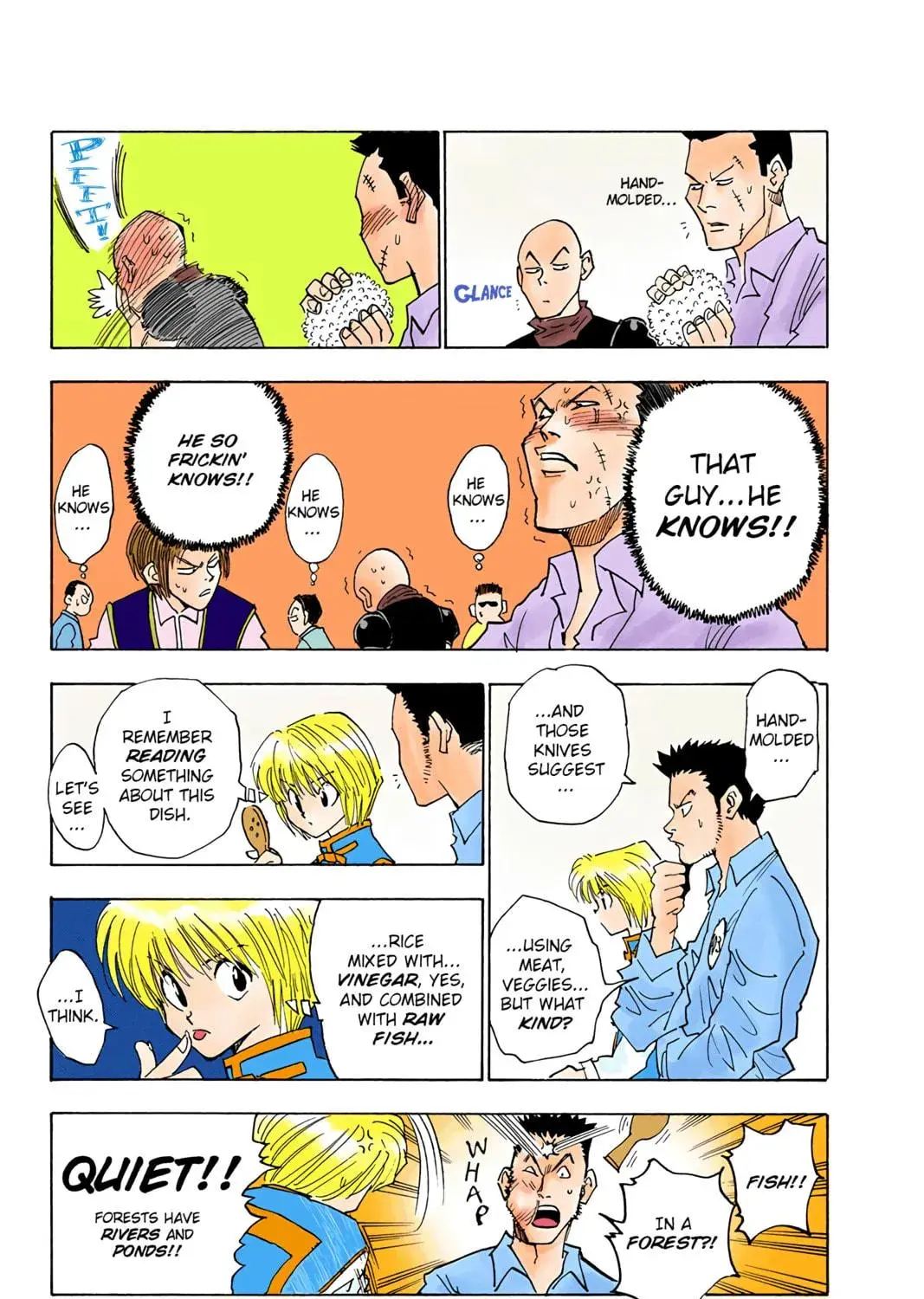 Hunter x Hunter Colored Manga, chapter 11, page 17