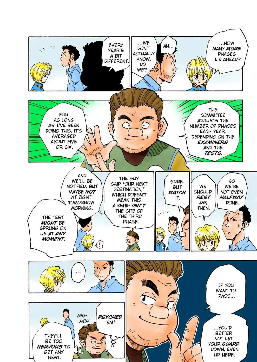 Hunter x Hunter Colored Manga, chapter 13, page 7