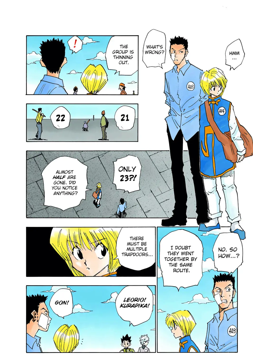 Hunter x Hunter Colored Manga, chapter 15, page 15