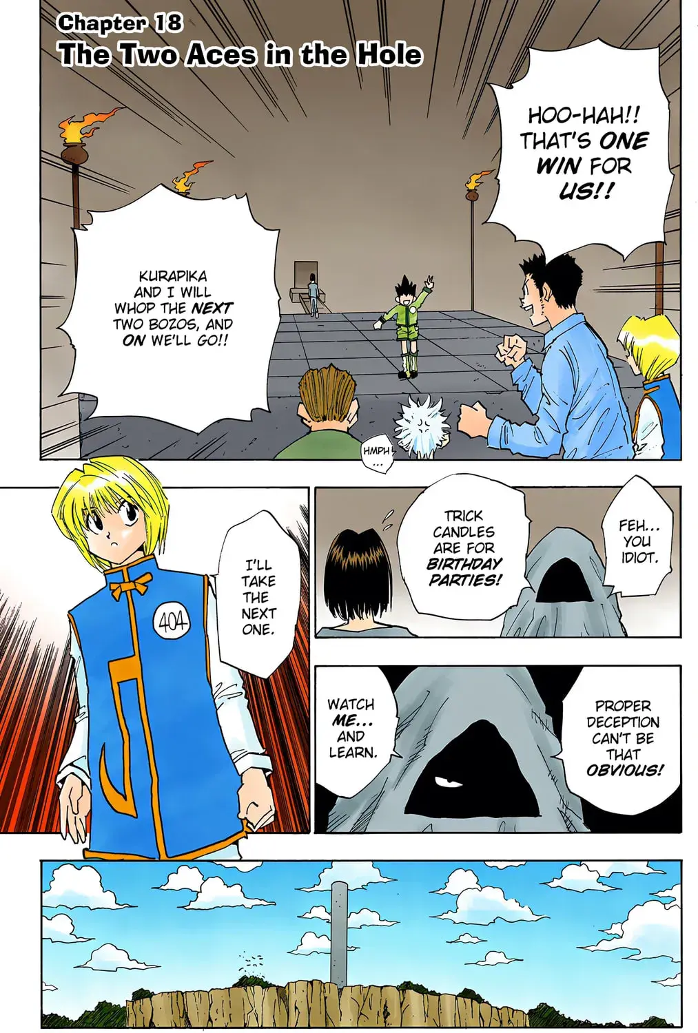 Hunter x Hunter Colored Manga, chapter 18, page 1