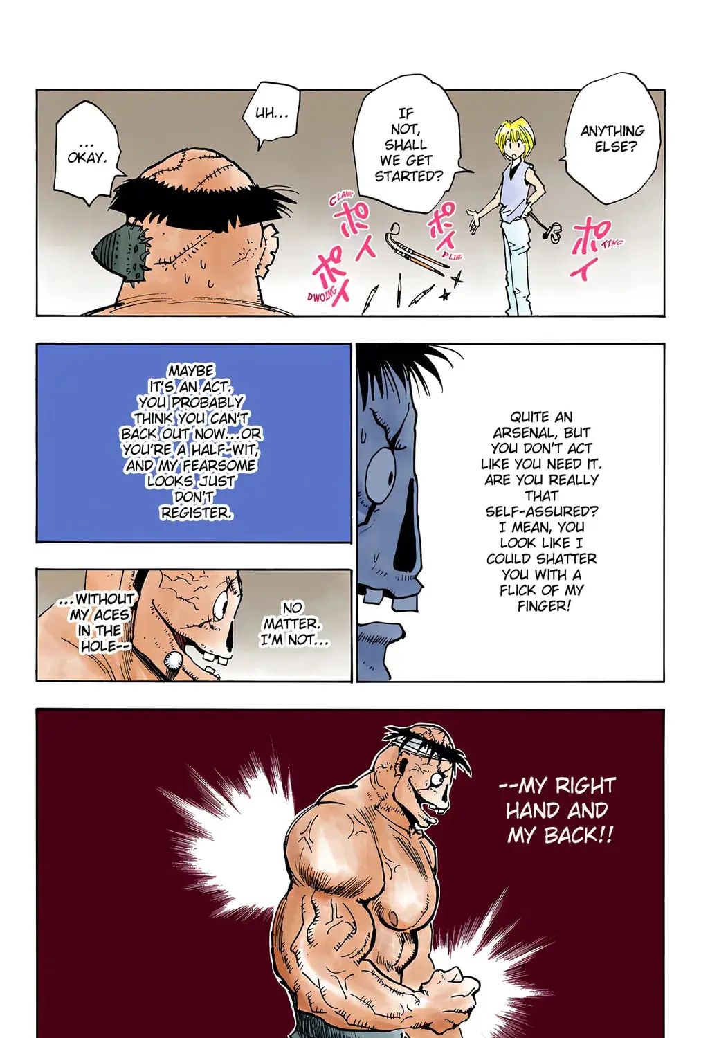 Hunter x Hunter Colored Manga, chapter 18, page 13